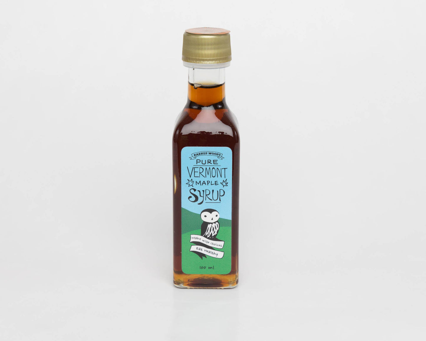 Pure Organic Vermont Maple Syrup - 100ml Bottles / Nips