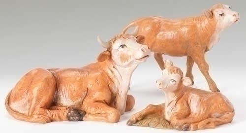 5" SCALE 3 PC SET OX FAMILY