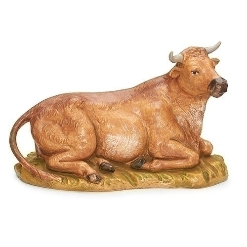 7.5" SCALE SEATED OX NATIVITY FIGURE