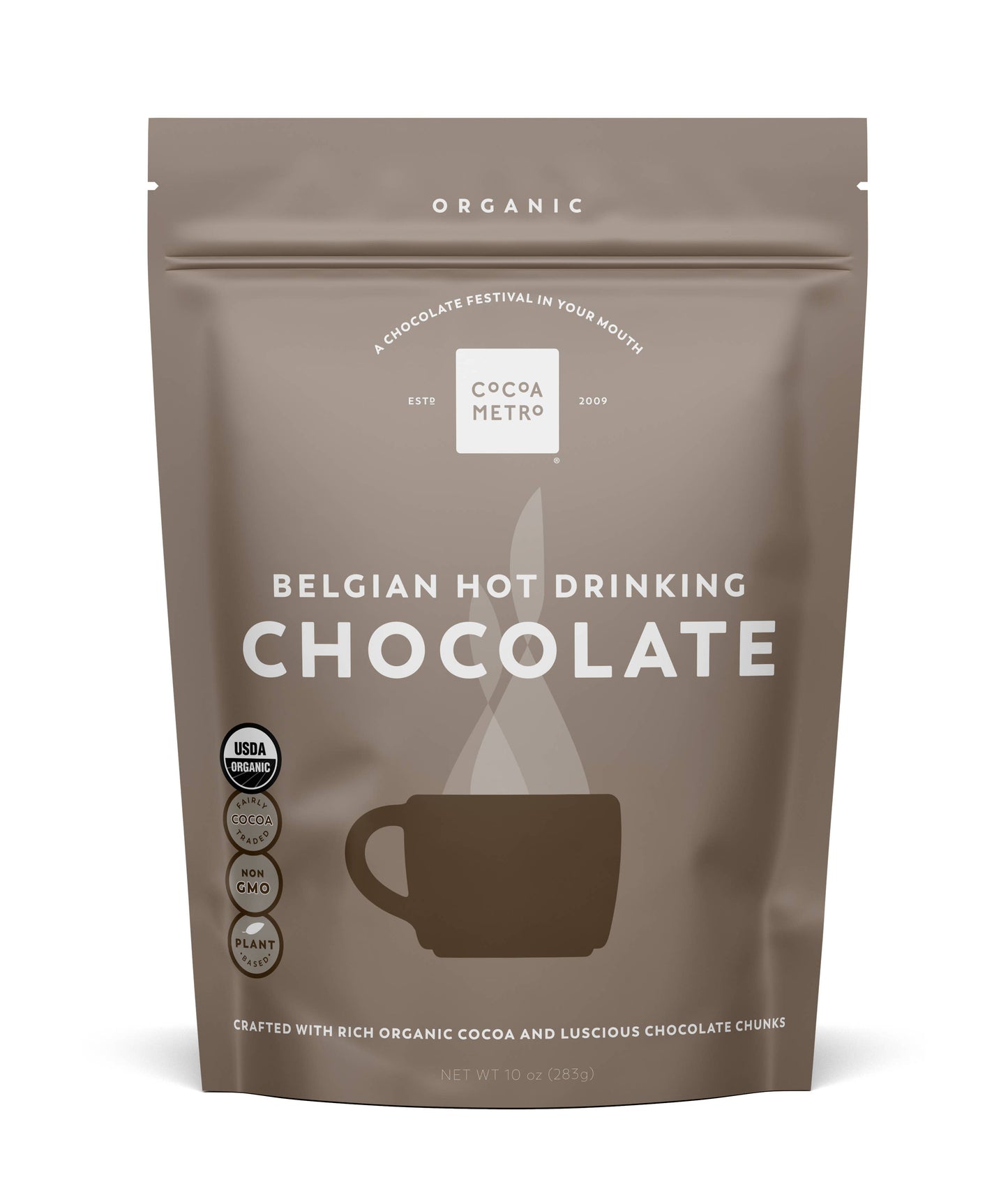 Organic Belgian Hot Drinking Chocolate Mix