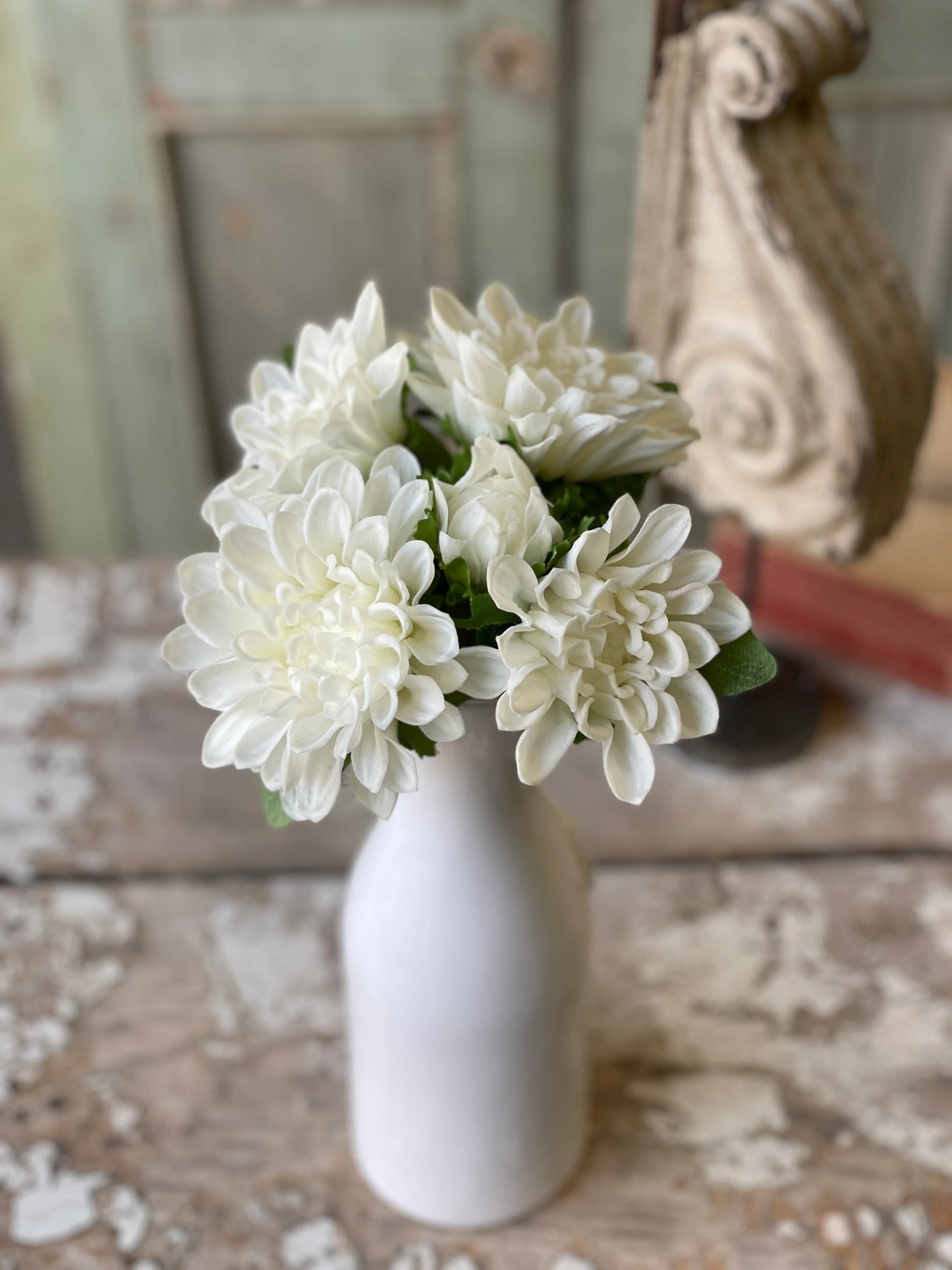 Chrysanthemum Bundle | 10" | Cream